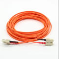 Sc-Sc Multimode Duplex Fiber Optic Patch Cord with Clips